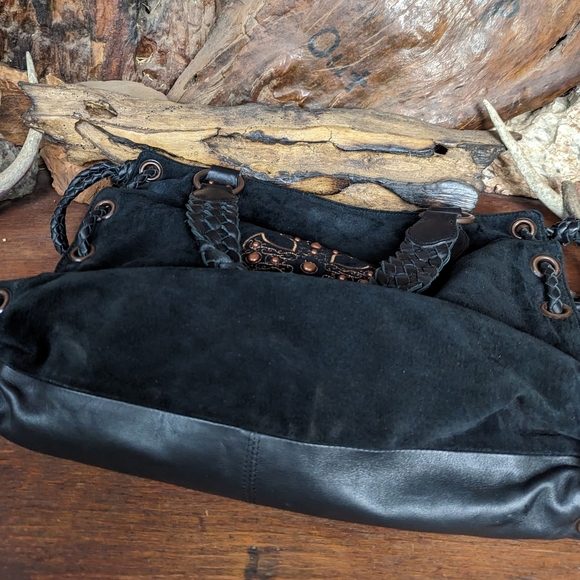 Scully Leather embellished bag - Picture 3 of 8
